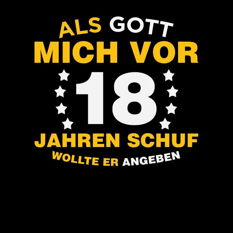 18. Geburtstag Geschenkidee Jungen Mädchen 18er Ge