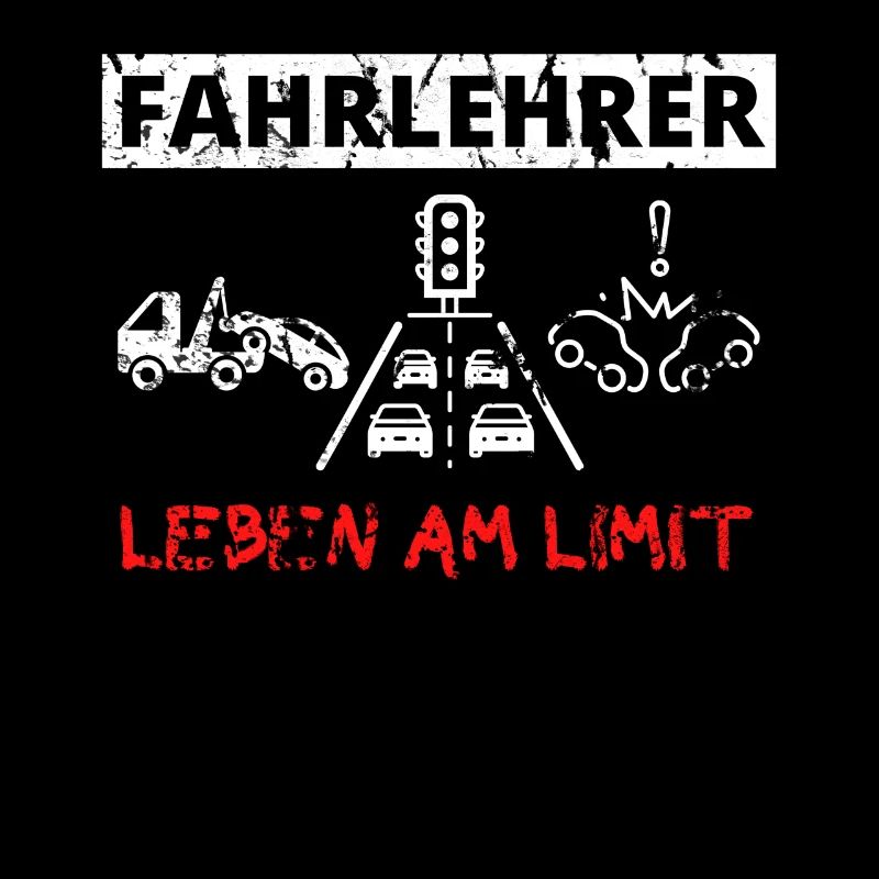 Fahrschule Fahrlehrer Spruch