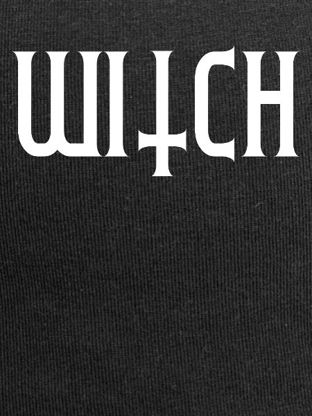 Witch Upside Down Cross