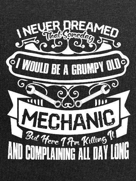 Mechanic Grumpy Old Mechanic