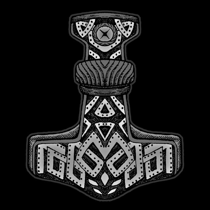 Thors Hammer Mjölnir Wikinger Design