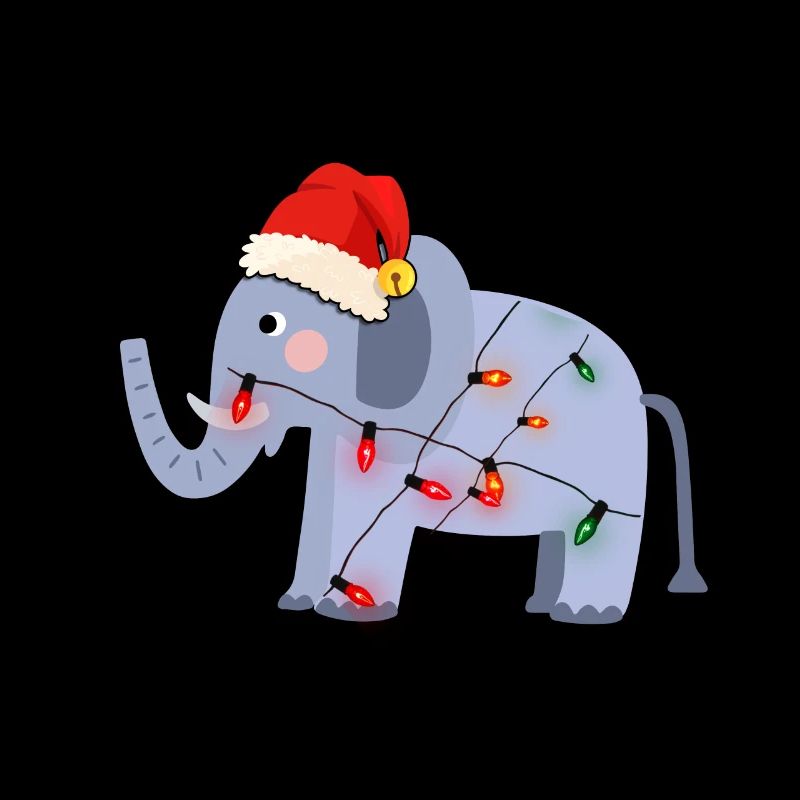 Noël laid d'éléphant