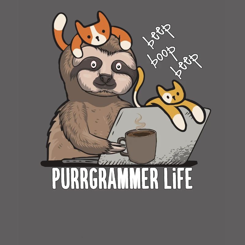 Funny Cat Programmer Computer Science Gift