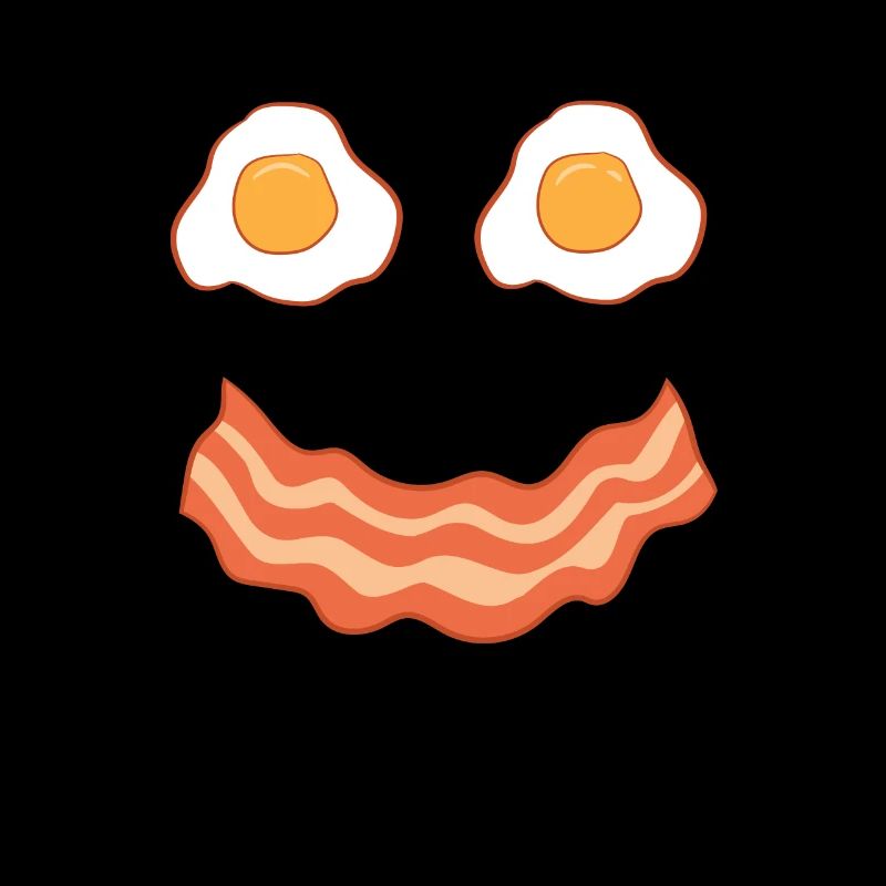 Frühstück Eier und Speck Spiegelei Speck