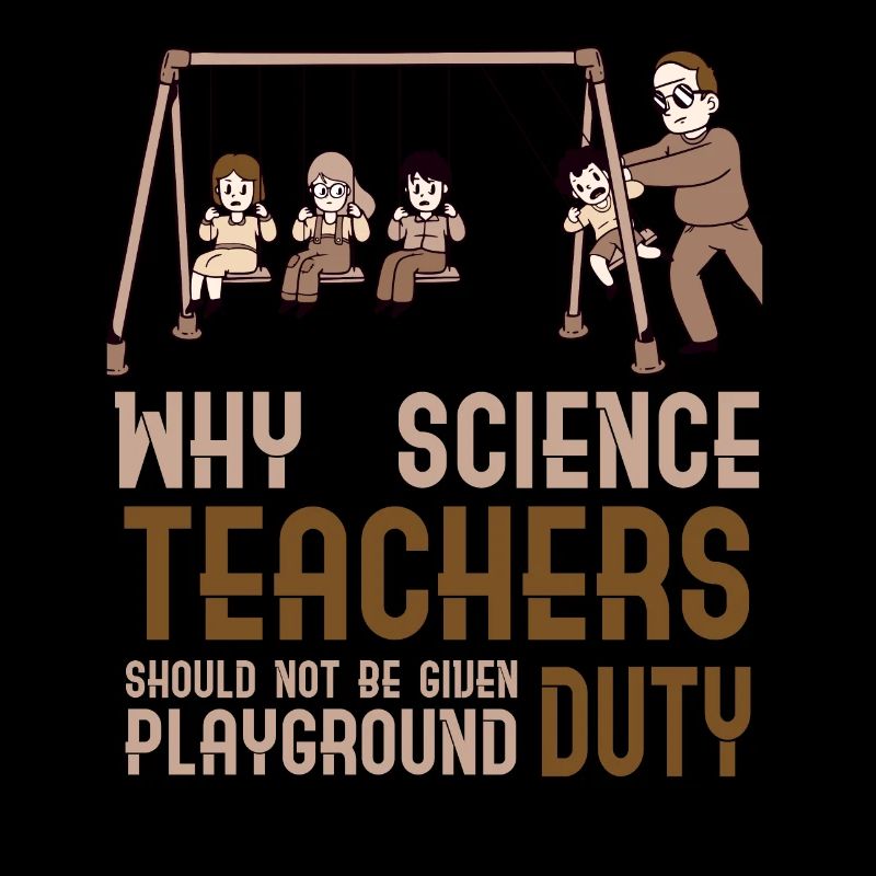 Professeur de sciences naturelles Blague Brown