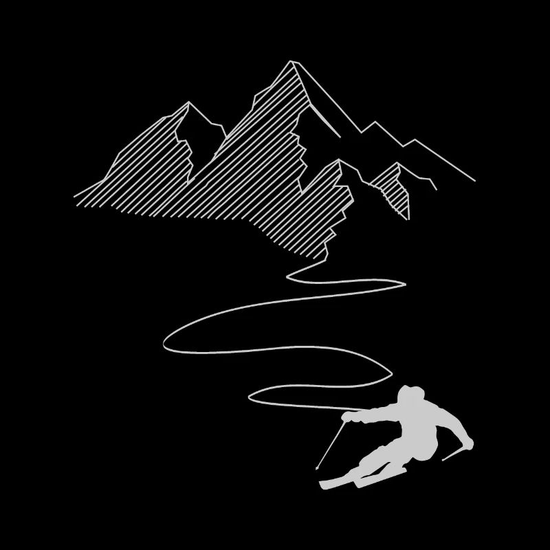 Ski Christmas gift idea for skiers and mountain