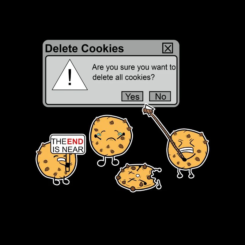 Delete Cookies Funny Internet Meme Browser