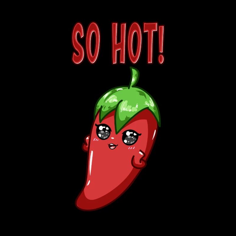 Mignon Chilli Chica So Hot Poivrons Drôles