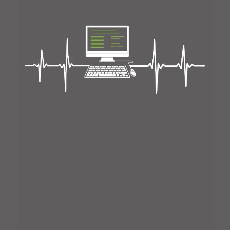 Programmeur EKG Heartbeat Computer Desktop