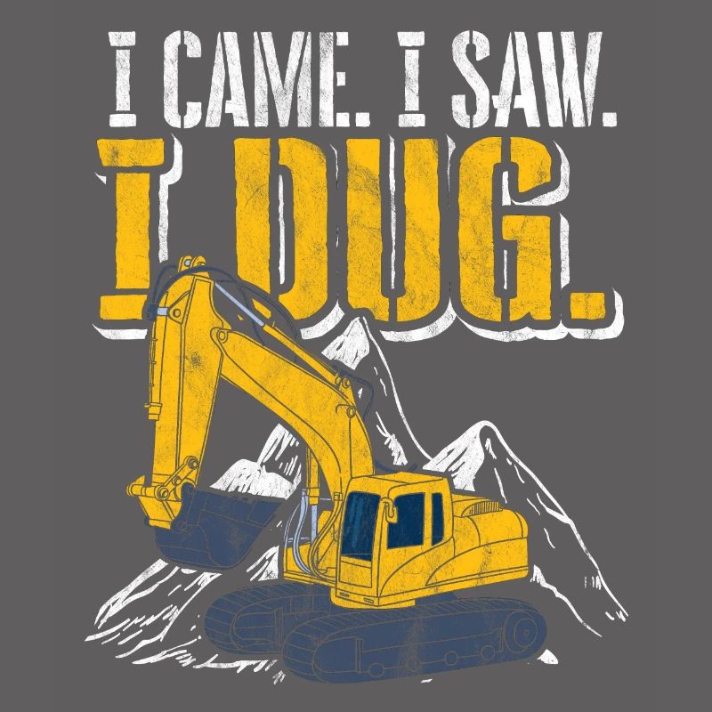 Excavator construction work road construction dredging work