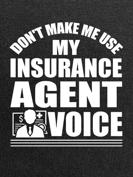 Agent d'assurance disant