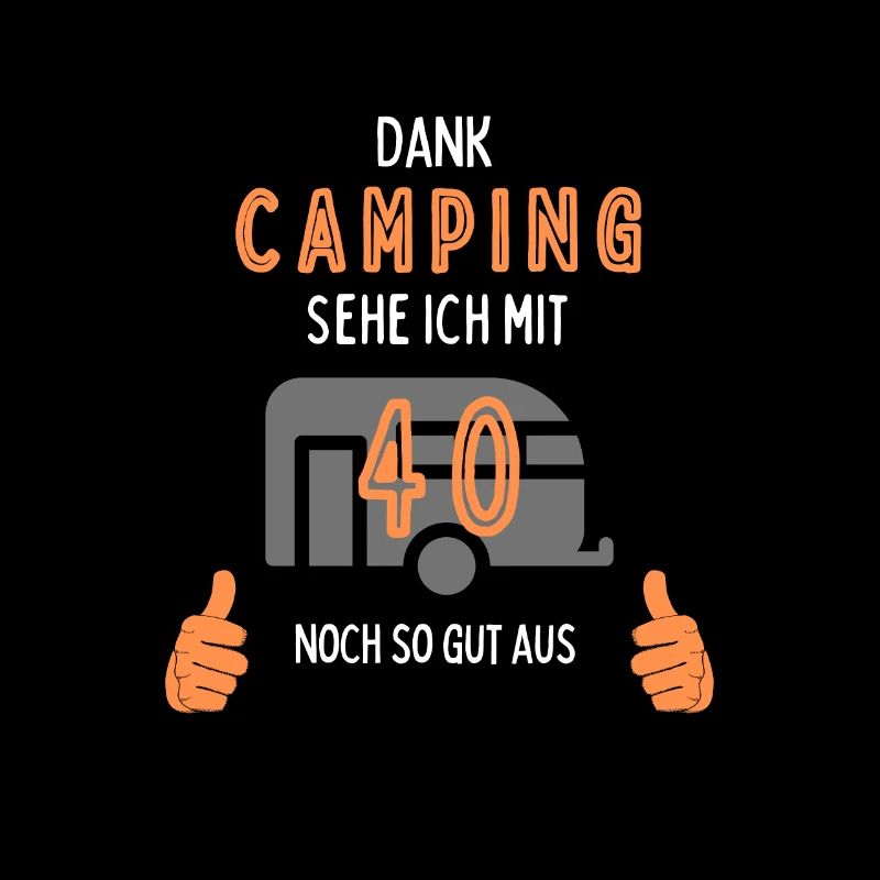 Camping, 40. Geburtstag, Geschenk, Geschenkidee,