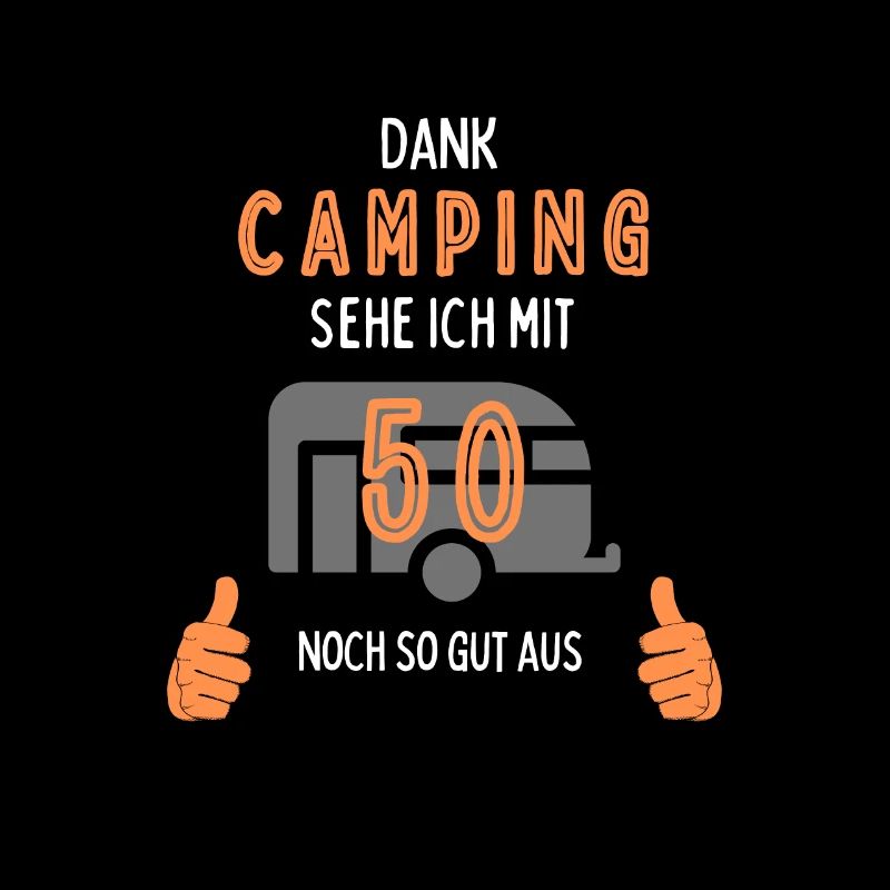 Camping, 50. Geburtstag, Geschenk, Geschenkidee,