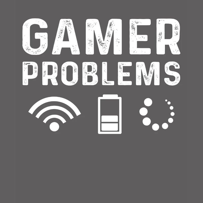 Gamer Problems Wlan Battery Loading Game