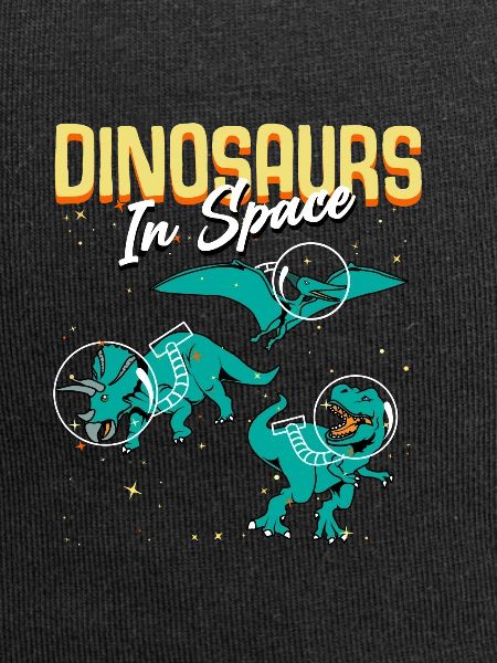 dinosaur in space