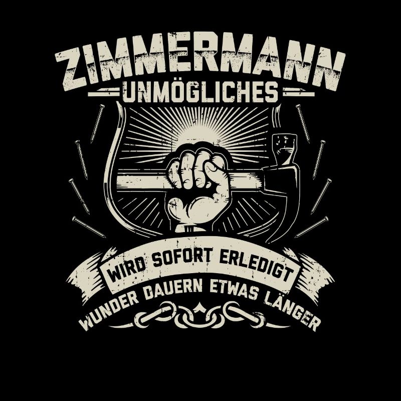 Zimmermann Zimmerer | Zimmermeister Geschenk