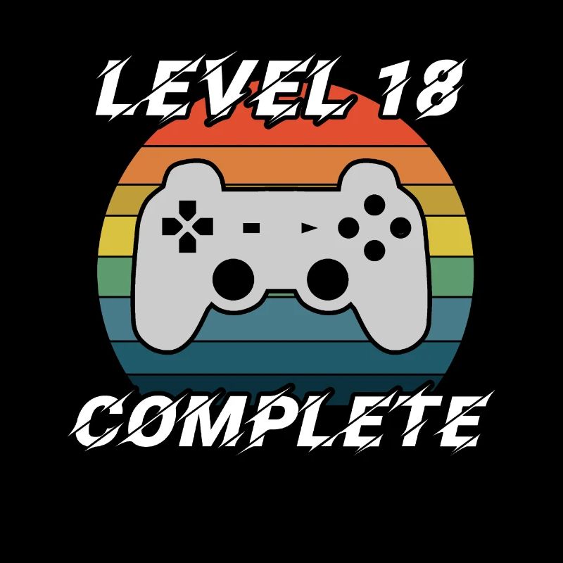 18th Birthday - Level 18 Complete