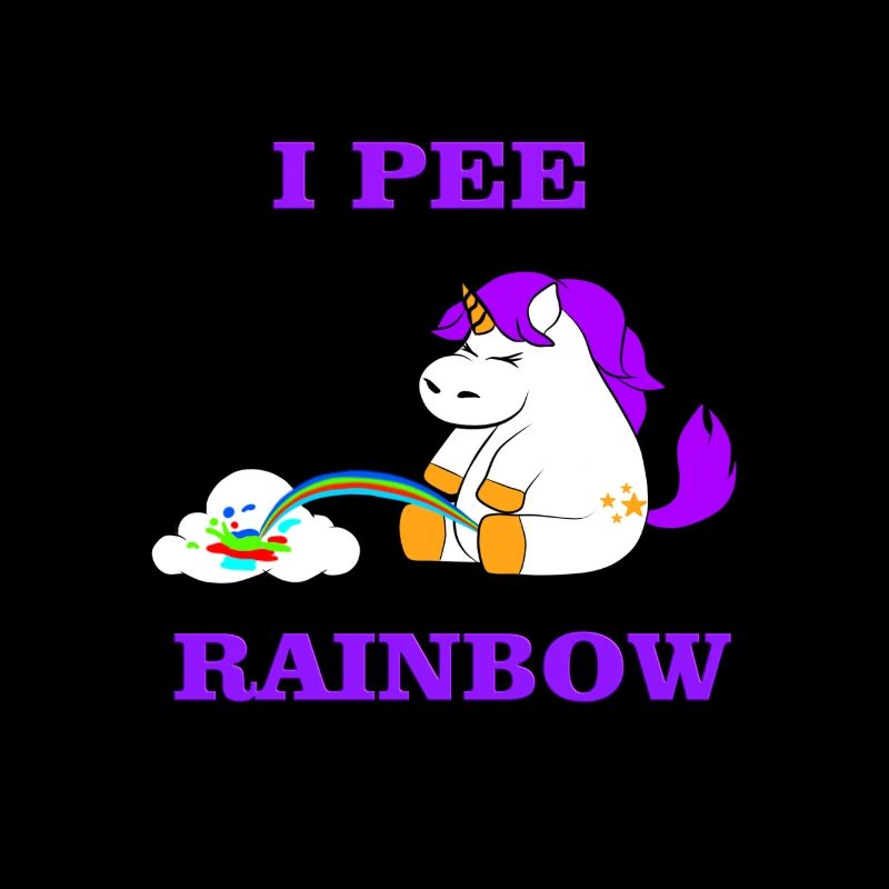 I Pee Rainbow Magical Peeling