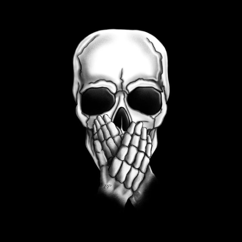 Crâne Pas de parole