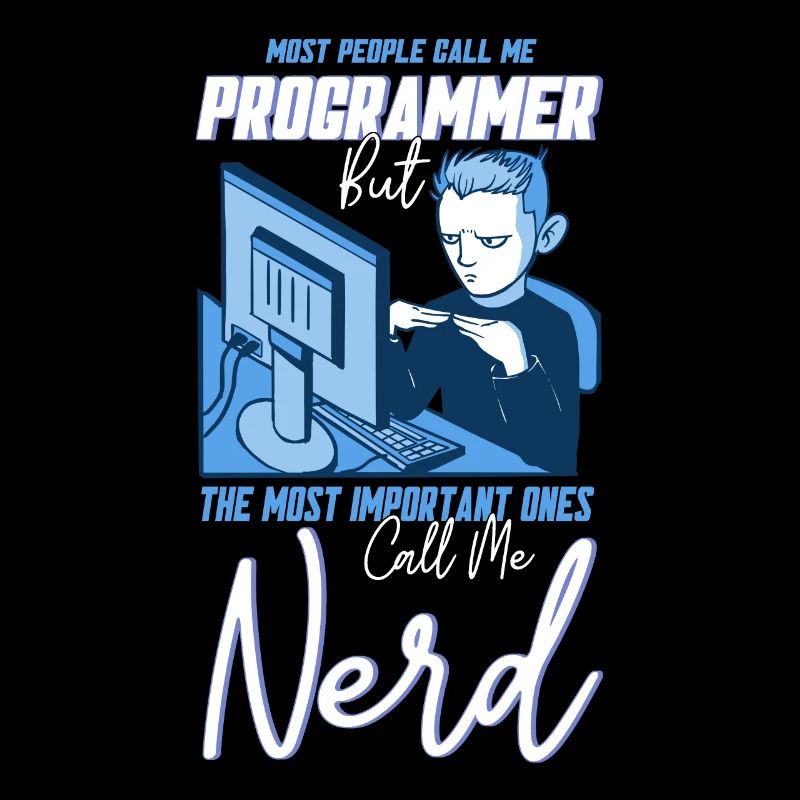 Software developer Computerfreak Programmer