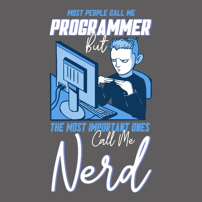 Softwareentwickler Computerfreak Programmierer