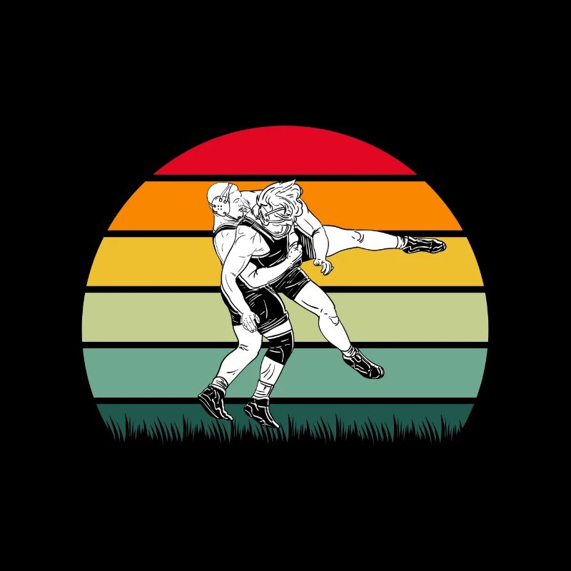 Lutte lutte lutte catcheurs grappling