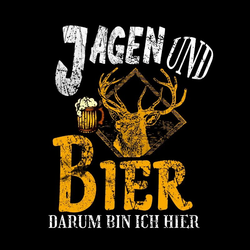 Jagd Jäger Evolution Hirsch Waidmann Lustig Spruch