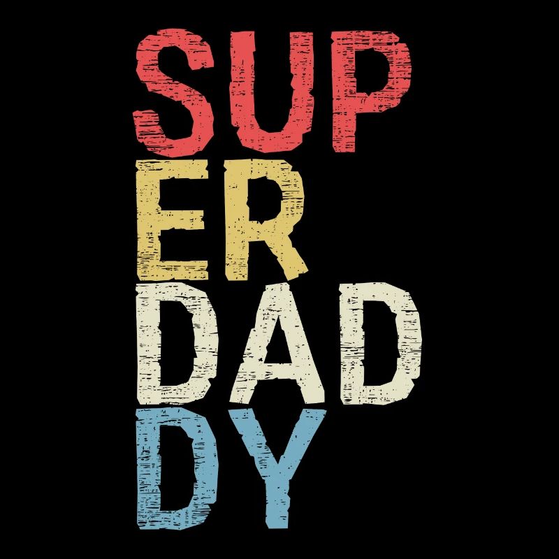 Super Daddy Vatertag Papa Geschenk