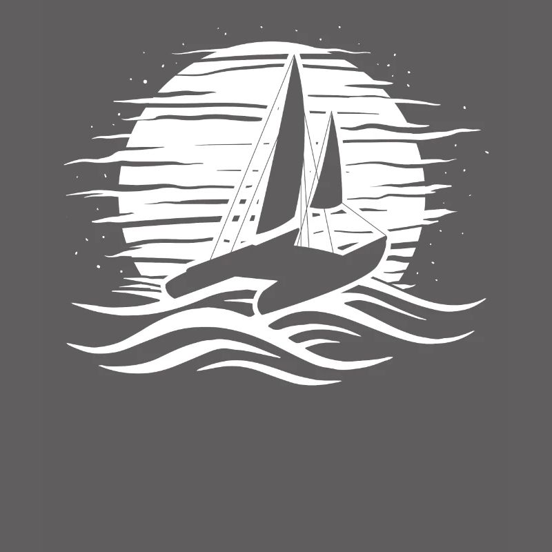 Catamaran Sailing Double Hull Bi-Coque
