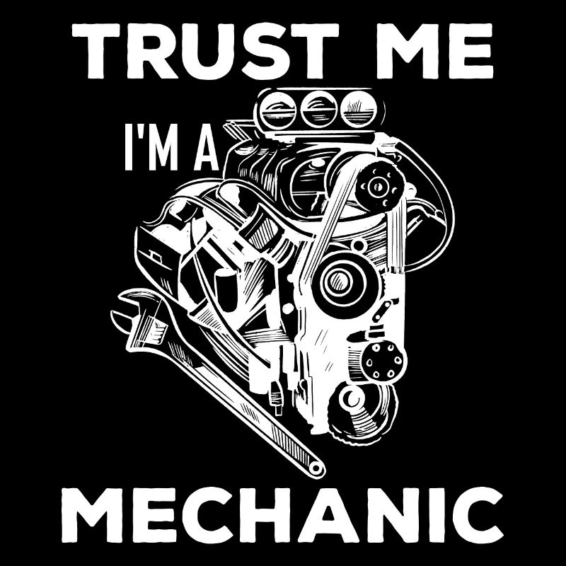 Vertrauen Sie mir ich bin ein Mechaniker Auto Mechaniker Element lustig