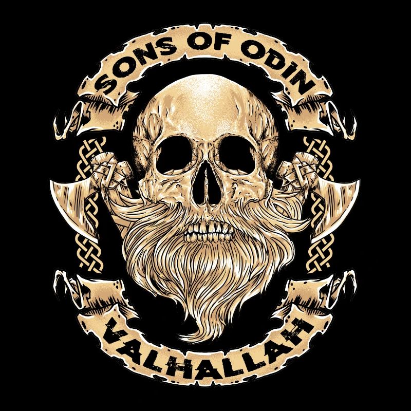 Skull Viking Valhalla