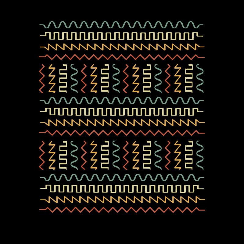 Analog Waveform Modular Synthesizer Musikproduzent