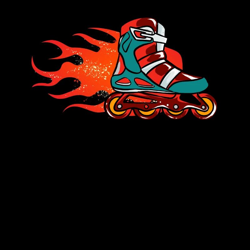 Roller Skating, Rollschuh Motiv, Mädchen, Kinder