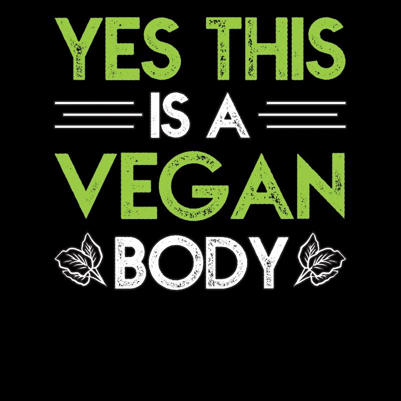 veganer Körper Vegan Veganer