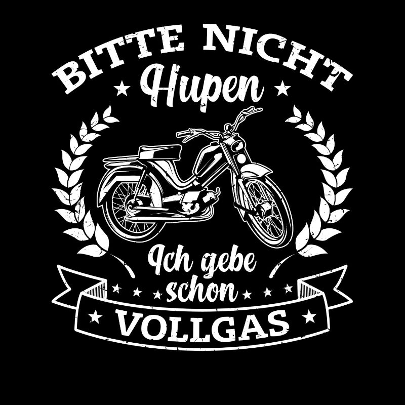 Retro Mofa Geschenk 2 Takter Mokick Moped