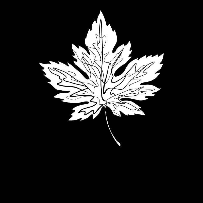 Ahorn Blatt