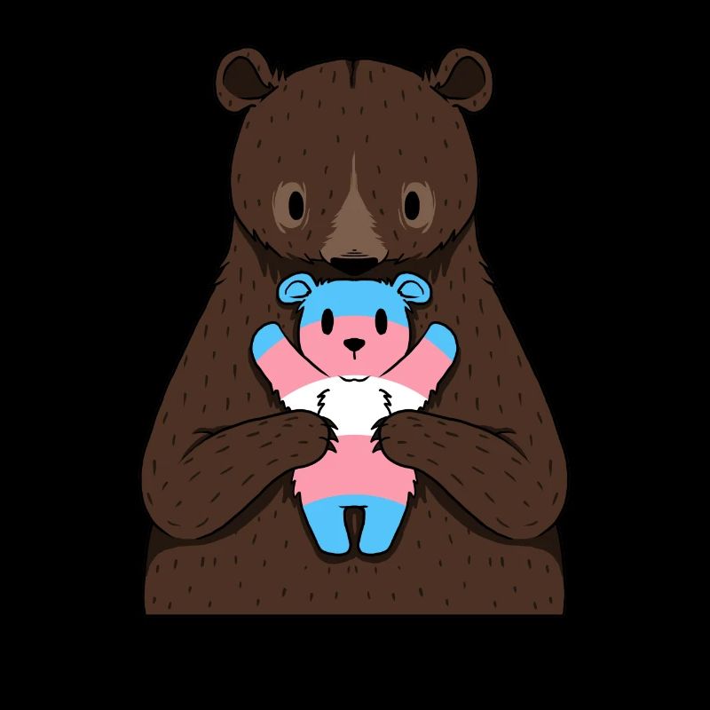 Transgender Stolz Mama Bär