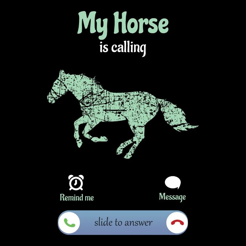 Le cheval appelle