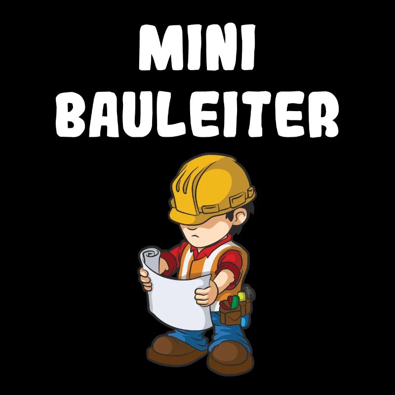 Nachwuchs Bauleiter Baustelle Bauarbeiter Jungen