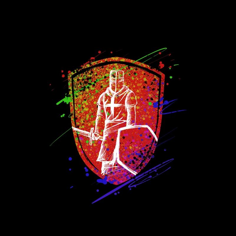 Shield Knights Templar Warrior