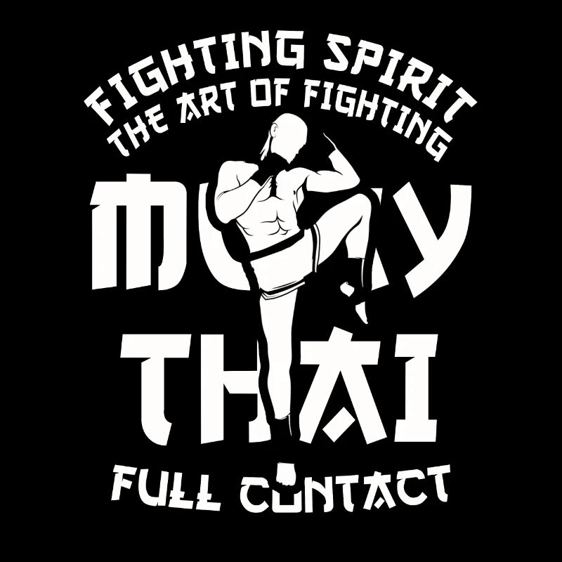 Muay Thai Boxe Thaïlande cadeau Thaiboxing combat