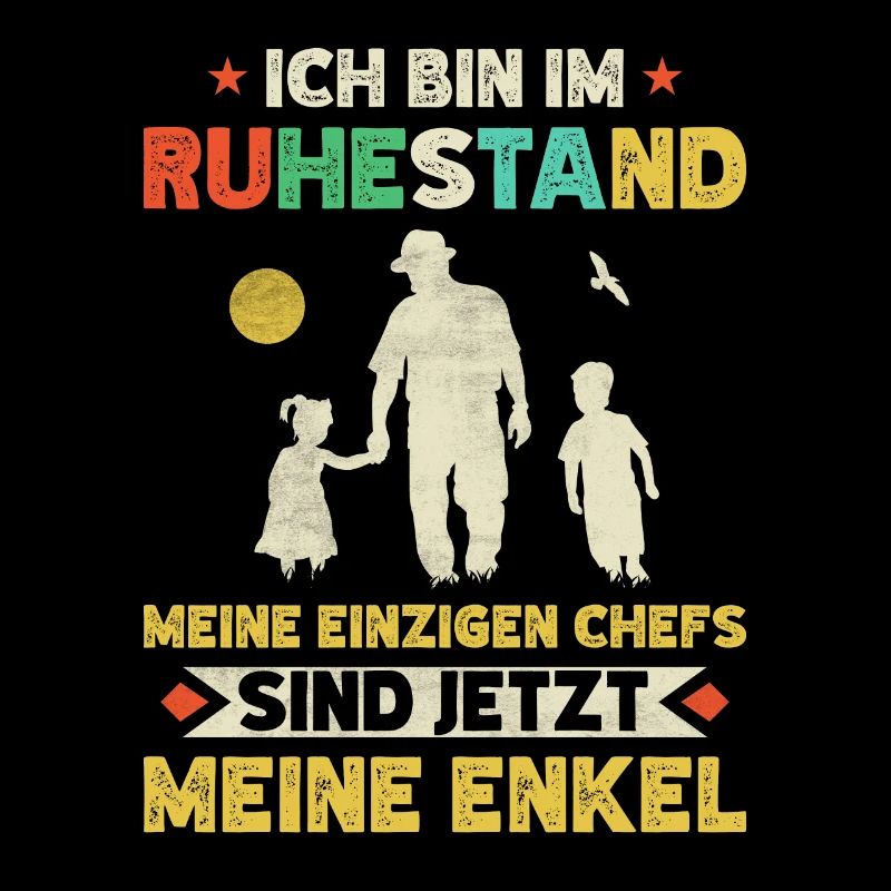Ruhestand Enkel Opa Spruch Rente Rentner Geschenk