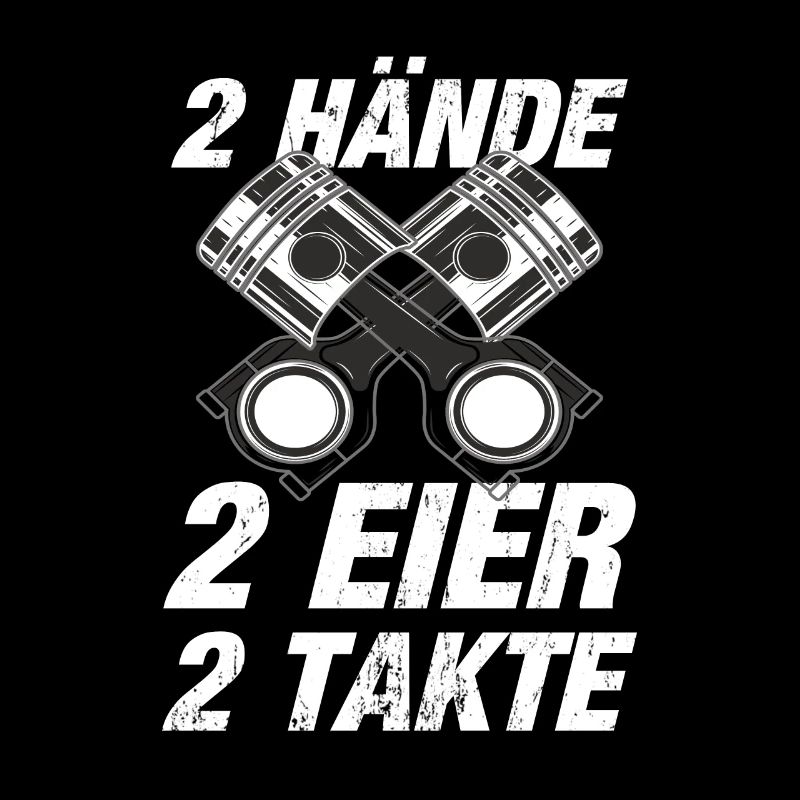 Zwei Hände Zwei Eier Zwei Takte Zweitakt