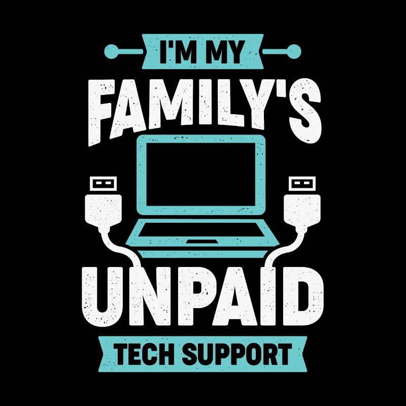 Lustiges Computer IT-Support Mitarbeiter Geschenk