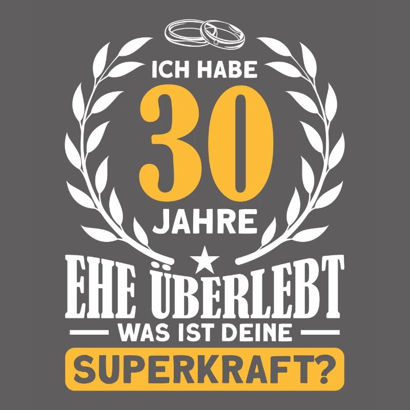30. Hochzeitstag Ehepaar Perlenhochzeit
