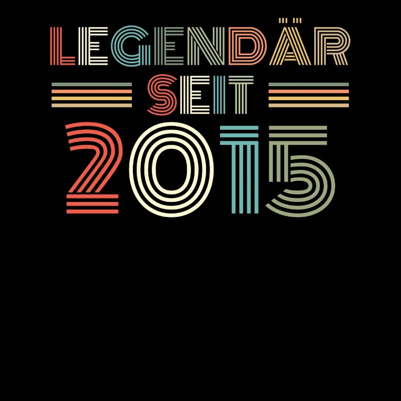 Legendär Seit 2015 6. Geburtstag Kindergeburtstag