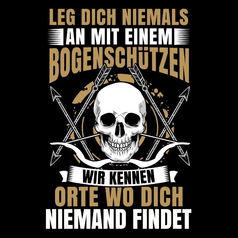 Bogenschießen Bogenschütze Geschenk Pfeil Bogen