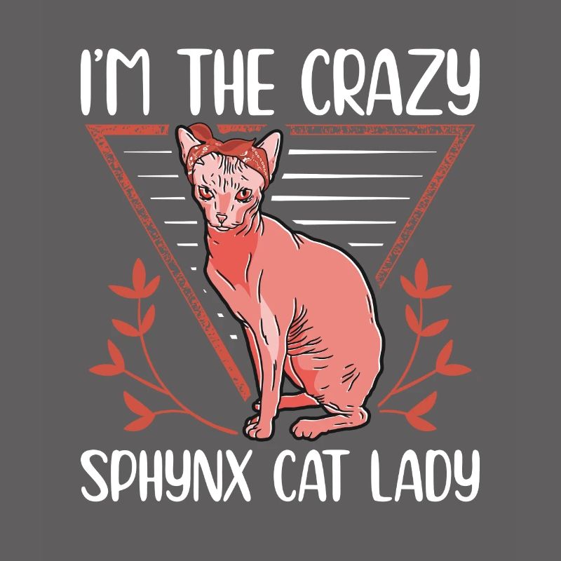 Sphynx chat Sphinx propriétaire de chat cadeau