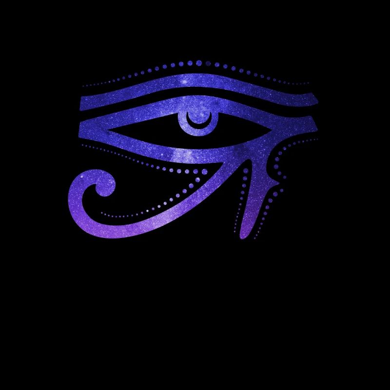 Œil cosmique Des Ra Hiéroglyphe égyptien