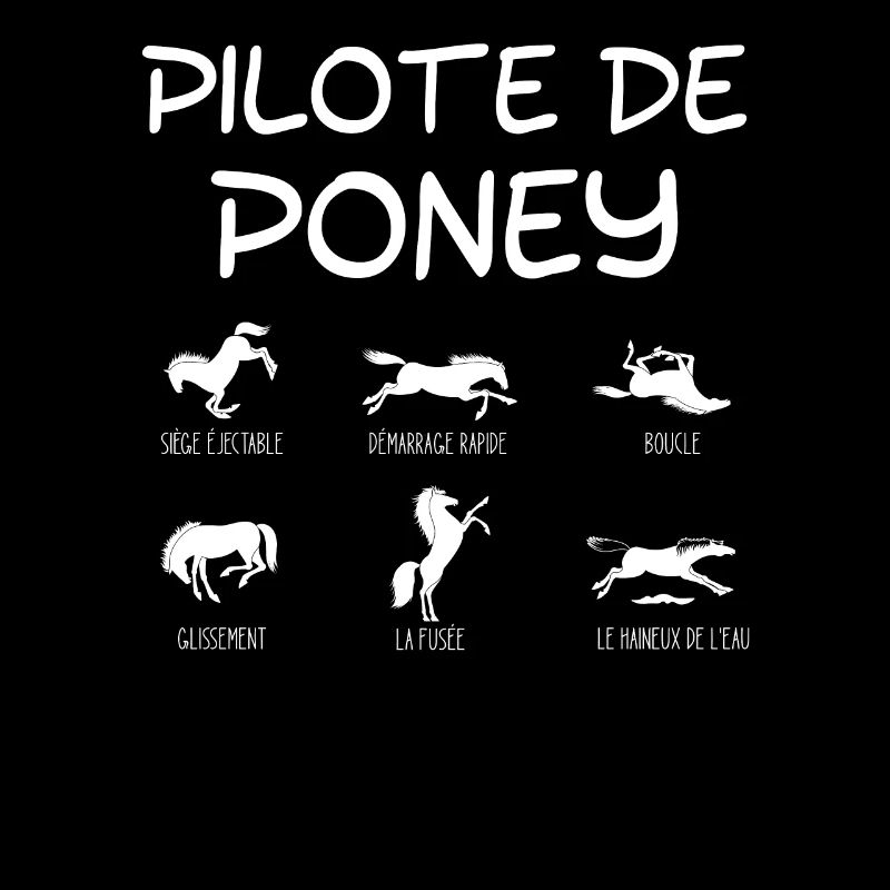 Pilote de Poney, Cheval